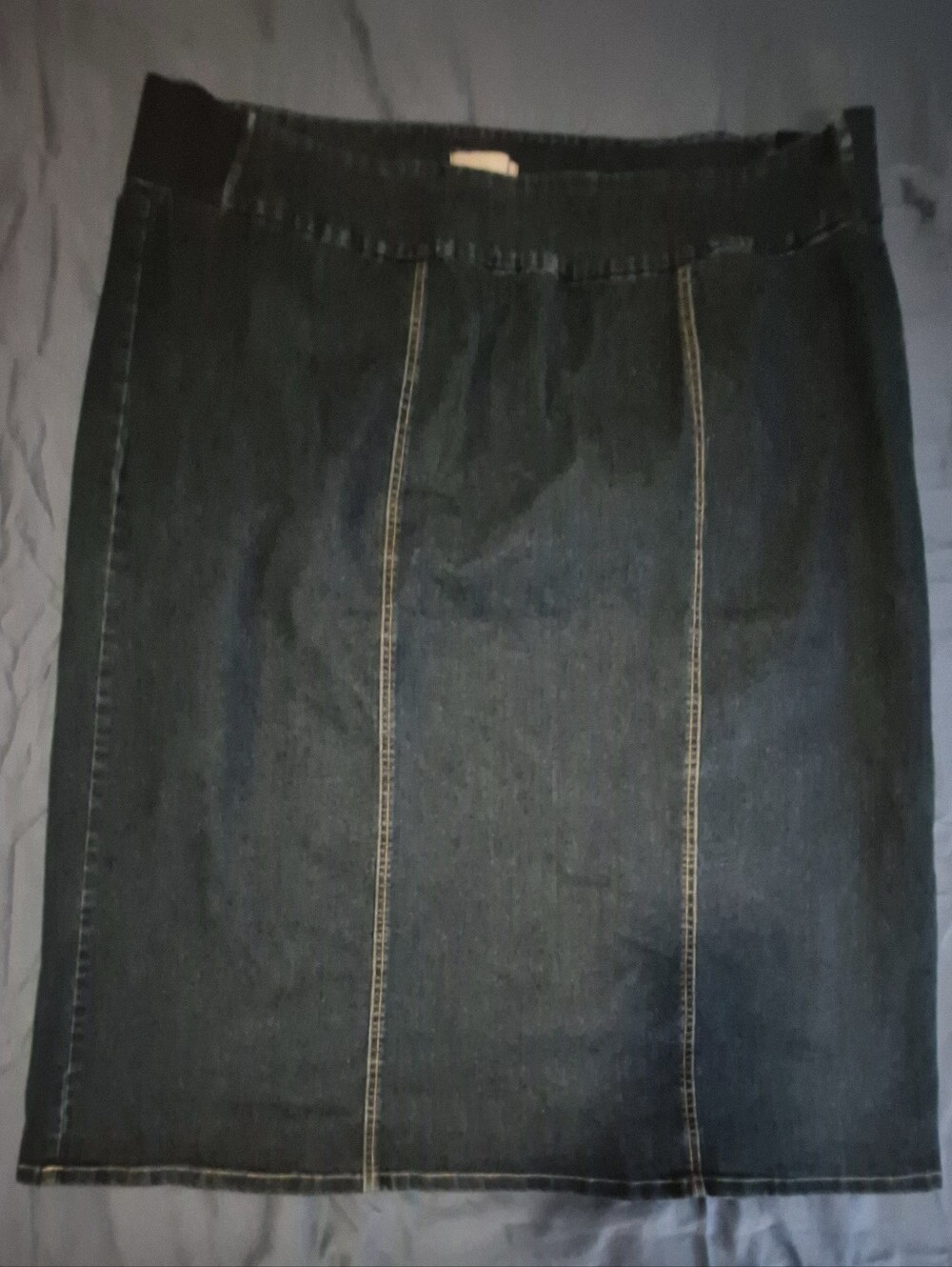 Size 26 Classic Dark Blue Denim Skirt